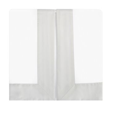 Jogo de Lençol Constantine 300 Fios - Branco / Platina