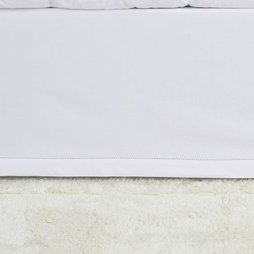 Saia de Cama Ajour 320 Fios - Branco