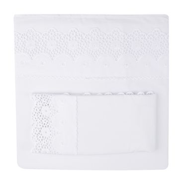 Jogo de Lençol Riviera 320 Fios - Branco