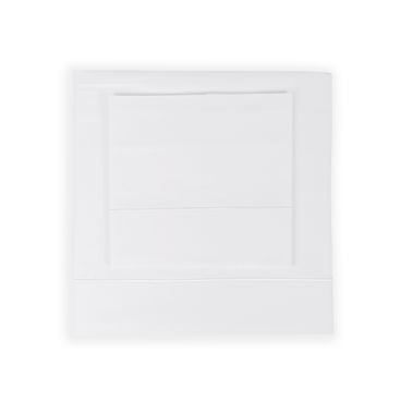Jogo de Lençol Basic Festonê 180 Fios - Branco / Branco
