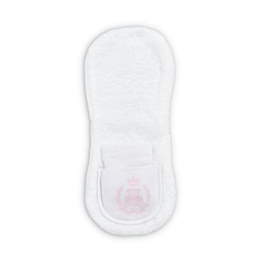 Regurgitador Com Babinha Delicato - Urso Rosa Claro