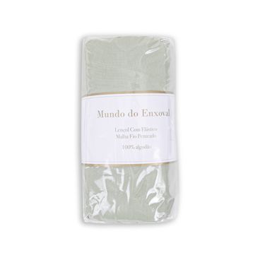 Lençol de Baixo Avulso Malha Modernité - Verde
