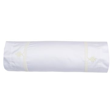 Capa de Rolinho Dunas 320 Fios - Branco / Marfim