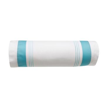Capa de Rolinho Long Beach - Branco / Turquesa