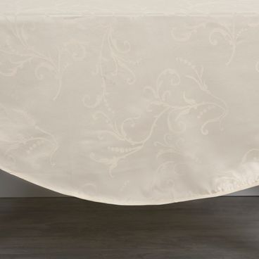 Toalha de Mesa Jacquard Hibisco - Angora