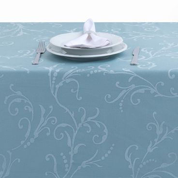Toalha de Mesa Jacquard Hibisco - Starlight