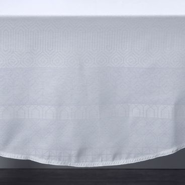Toalha de Mesa Venturini Jacquard Sempre Limpa - Branco