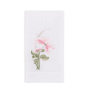 Toalha de Lavabo Bordado Versailles - Branco