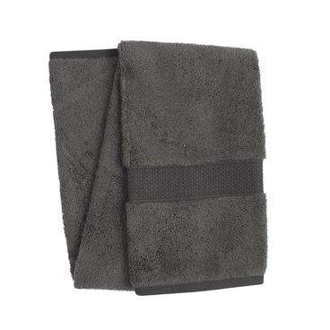 Toalha de Rosto Lisse Zero Twist - Chumbo