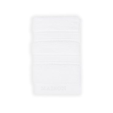 Toalha de Rosto Zero Twist Special Maison - Branco