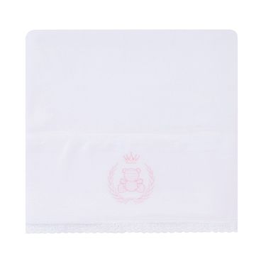 Blanket Delicato - Urso Rosa Claro