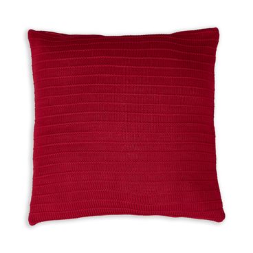 Capa de Almofada Tricot Ligne - Vermelho Camille