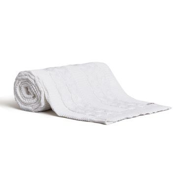 Peseira de Tricot Tressage - Branco