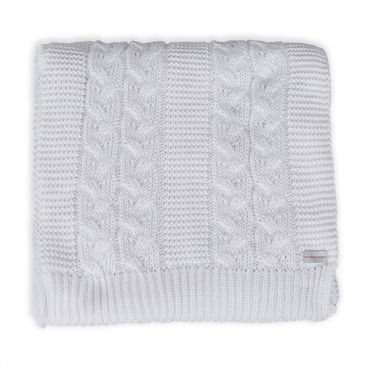 Peseira de Tricot Tressage - Branco