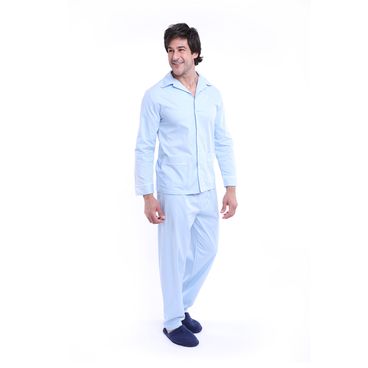 Pijama Ben - Azul / Branco