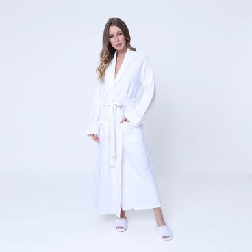 Robe Maison Longo - Branco