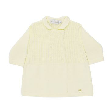 Cardigan Tricot Feminino Mimosa - Amarelo