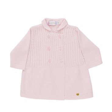 Cardigan Tricot Feminino Mimosa - Rosa