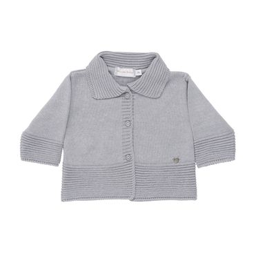 Casaquinho Tricot Masculino Winter - Cinza
