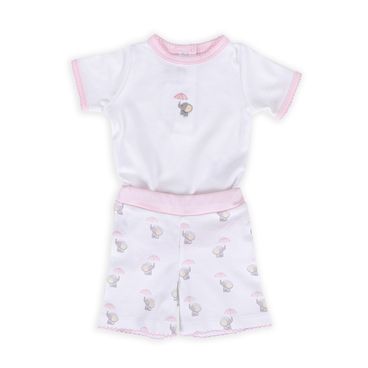 Conjunto Pima  Delicato Elefantinho - Rosa