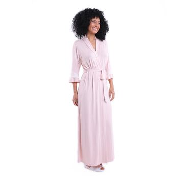 Robe Wendy Longo - Nude / Off White