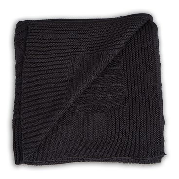 Peseira de Tricot Tranças - Preto