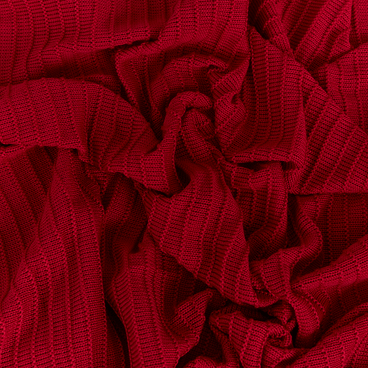 Manta Tricot Ligne - Vermelho Camille