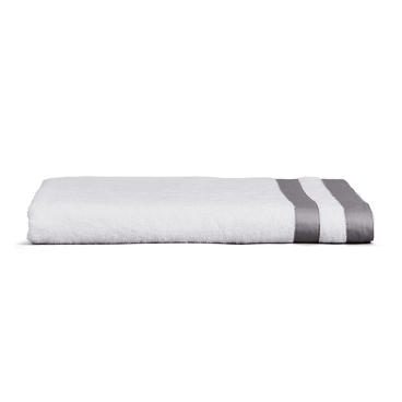 Toalha de Banho Gigante Vereda - Branco / Cinza