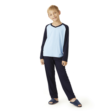 Pijama Murilo Infantil - Azul / Marinho