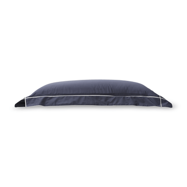 Fronha Oxford 320 Fios - Cobalto / Preto