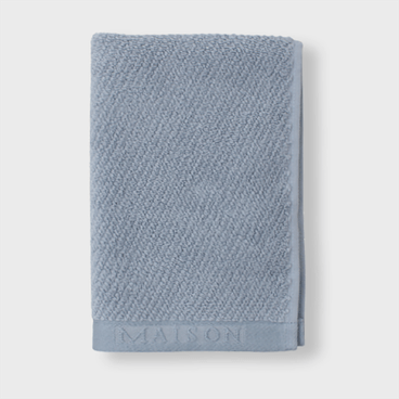 Toalha de Rosto Tweed - Azul Claro