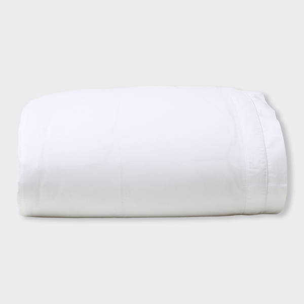 Capa de Edredom Sublime 400 Fios - Branco / Branco