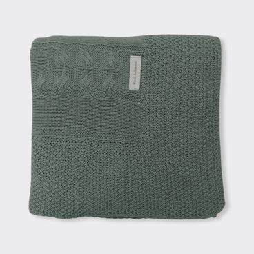 Peseira Tricot Frapê - Verde Maré