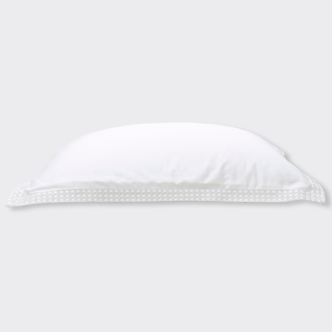 Fronha Building 450 Fios - Branco / Prata