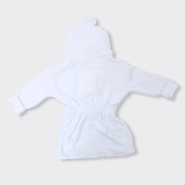 Robe Bear - Branco / Branco