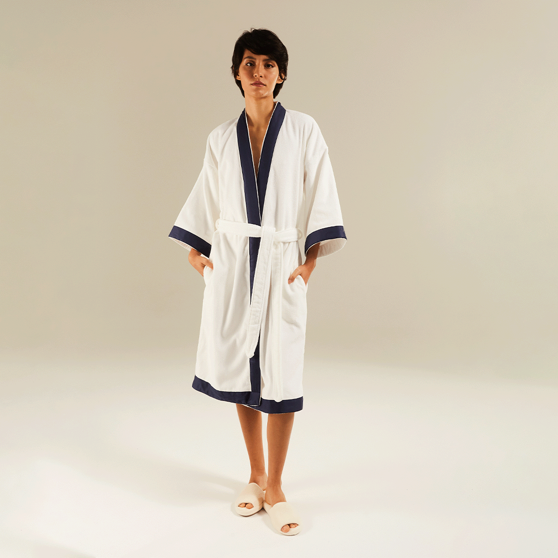Macacão Kimono para Bebê Cotton Touch Off White
