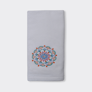 Kit Lavabo Zen - Branco / Laranja