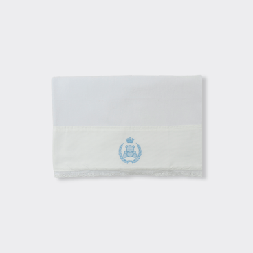 Blanket Urso Estilizado - Azul Claro