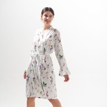 Robe Flores do Campo - Off White