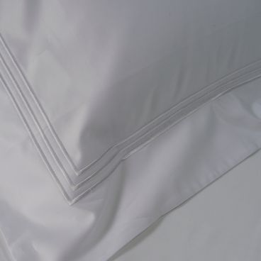 Fronha 1000 Fios Nuvole - Branco / Branco