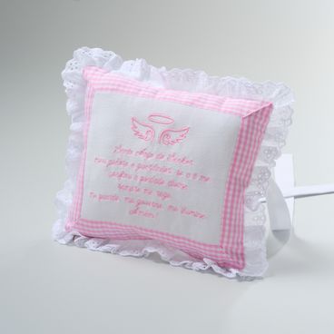 Almofada Santo Anjo - Rosa