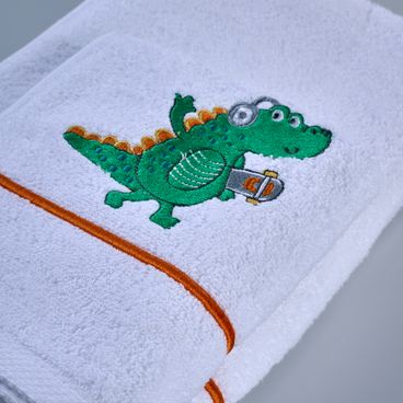 Kit Banho e Rosto Skate Fun - Branco / Verde
