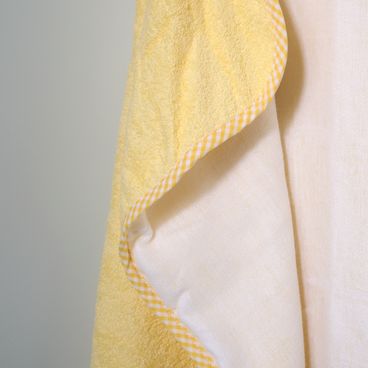 Toalha de Banho C/ Capuz Jake - Amarelo