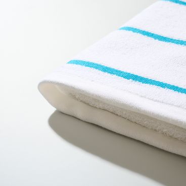 Toalha de Praia / Piscina Summer Me - Branco / Turquesa