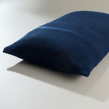 Porta-Travesseiro Tricot Infinite Me - Azul Marinho