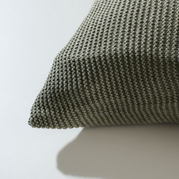 Porta-Travesseiro Tricot Infinite Me - Verde Mescla