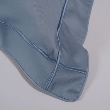 Fronha Bamboo - Azul / Azul