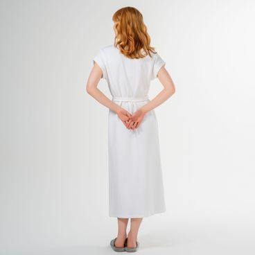 Kimono Maison Longo Algodão Pima - Branco