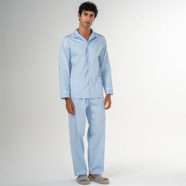 Pijama Ben - Azul / Branco