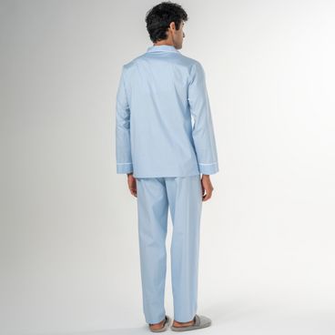 Pijama Ben - Azul / Branco